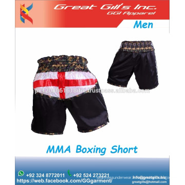 SHORT DE BOXE SUR MESURE IMPRIMÉ DRAPEAU HOMME KICK BOXING SHORT